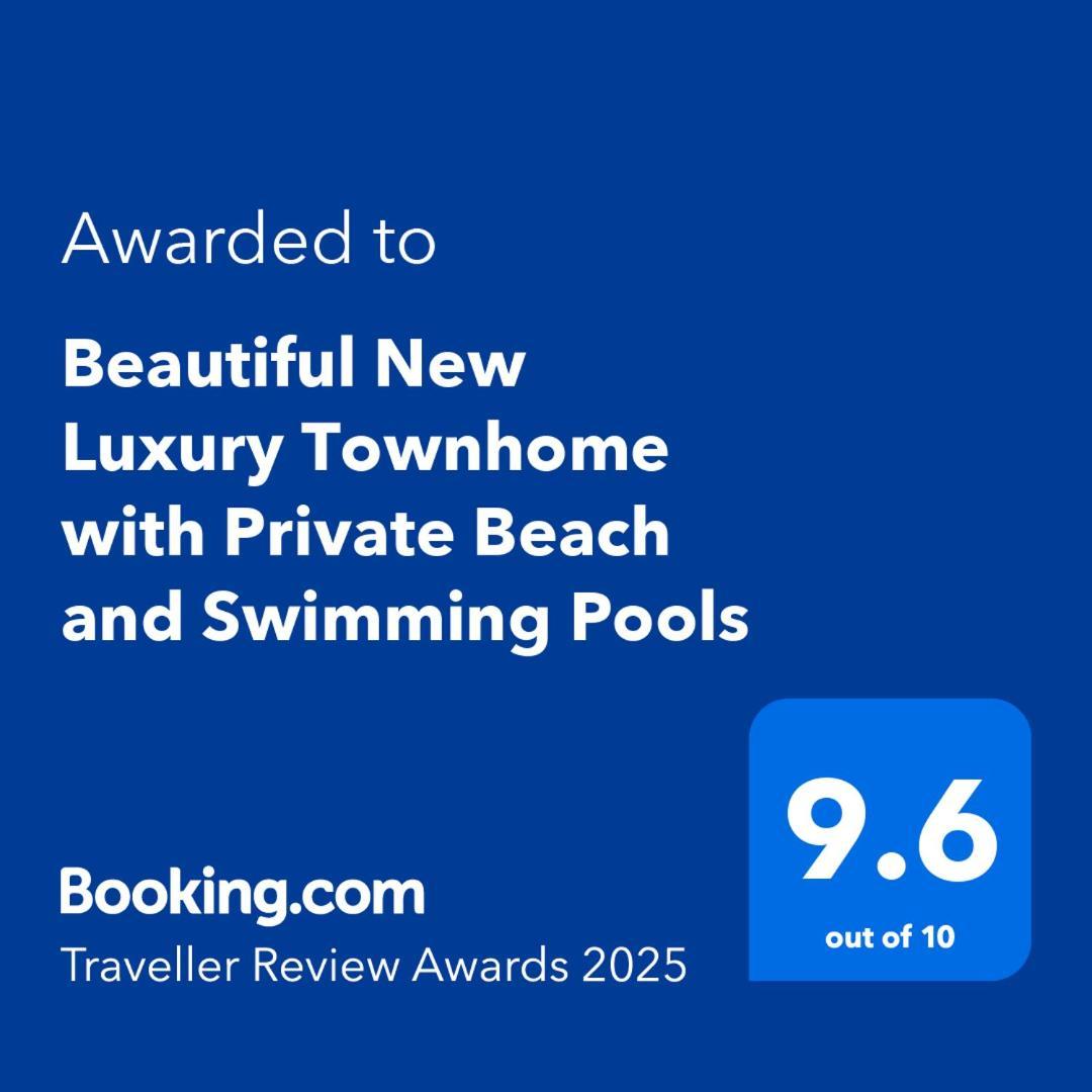 Beautiful New Luxury Townhome With Private Beach And Swimming Pools Ruskin Exteriör bild